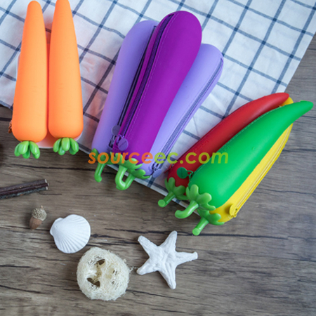 Customization Vegetable Pencil Case Promotional Products