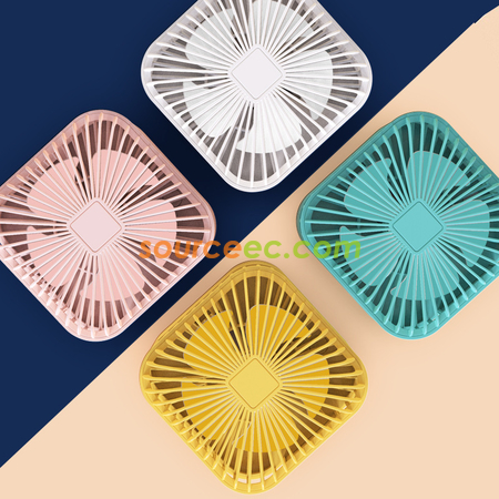 Customization Retractable Folding Charging Fan Promotional Products