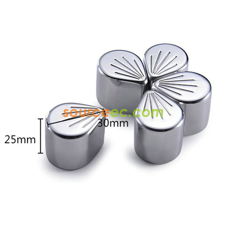 Customization Petal-shaped Stainless Ice Cube Promotional Products