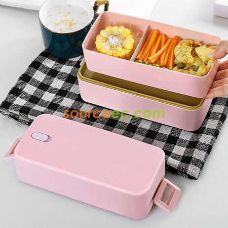 Customization Double Layer Japanese Bento Box Promotional Products