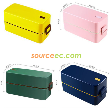 Customization Double Layer Japanese Bento Box Promotional Products