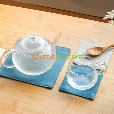 Customization Canvas Coaster/Insulation Pad Promotional Products