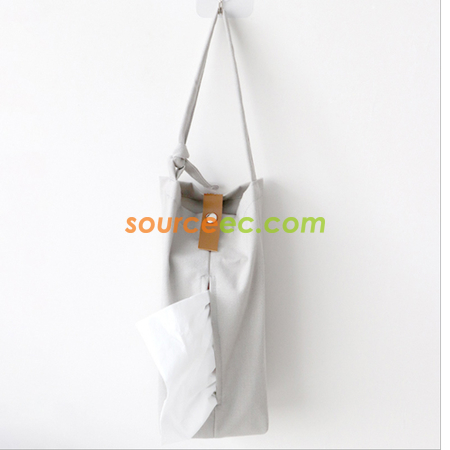 Customization Canvas Car Tissue Storage Bag Promotional Products