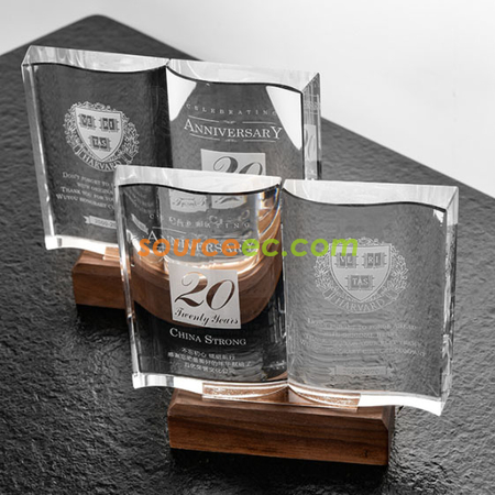 Customization Crystal Trophy Promotional Products