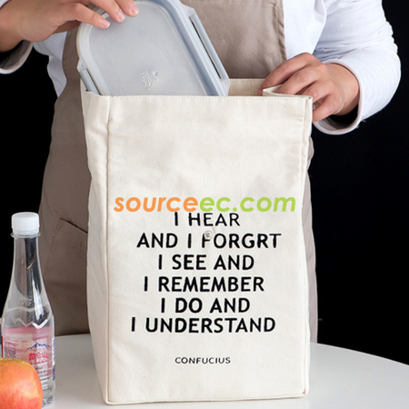 Customization Canvas Insulation Bag Promotional Products