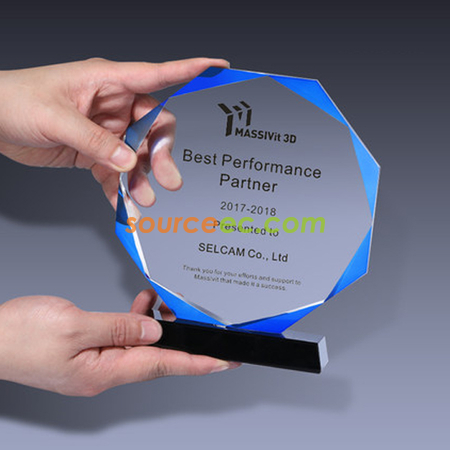 Customization Crystal Trophy Promotional Products