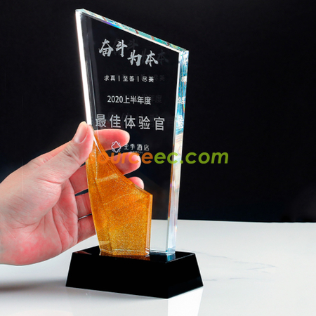 Customization Crystal Trophy Promotional Products
