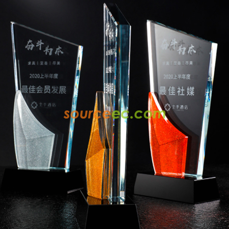 Customization Crystal Trophy Promotional Products