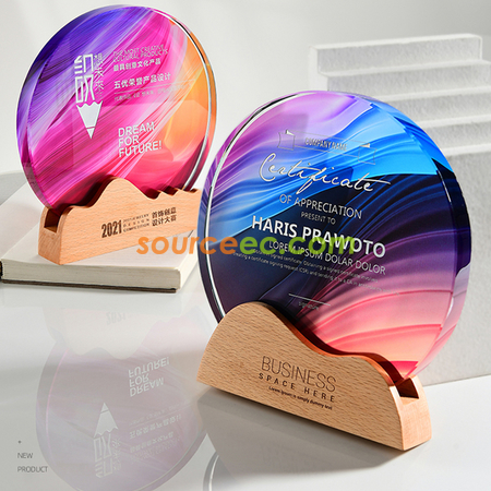 Customization Crystal Trophy Promotional Products
