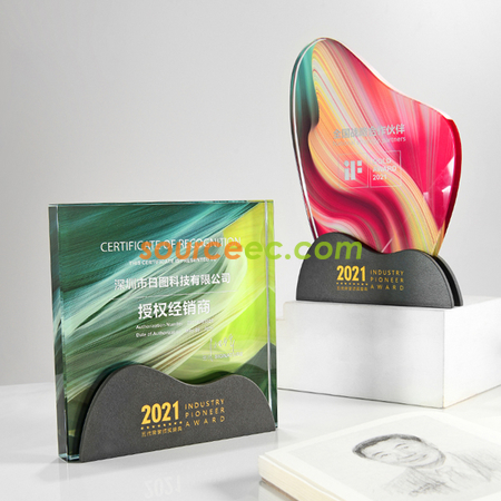Customization Crystal Trophy Promotional Products