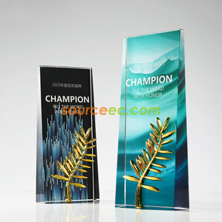 Customization Crystal Trophy Promotional Products