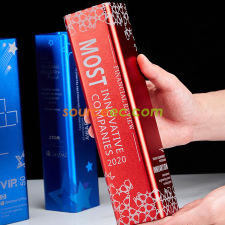 Customization All Metal Rubik's Cube Trophy Promotional Products