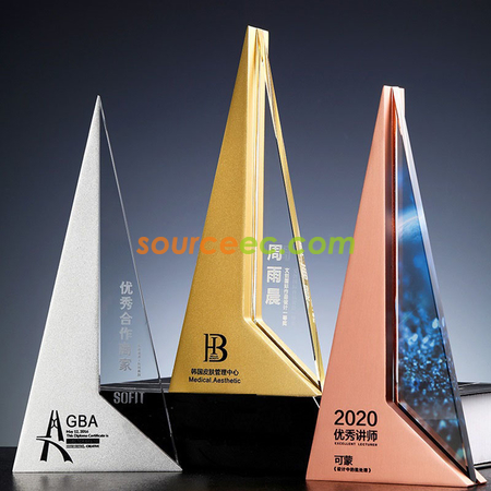 Customization Crystal Trophy Promotional Products