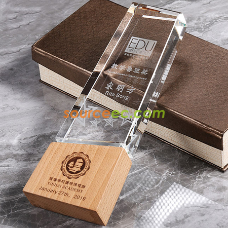 Customization Crystal Trophy Promotional Products