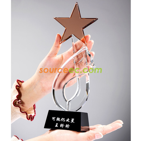 Customization Crystal Trophy Promotional Products