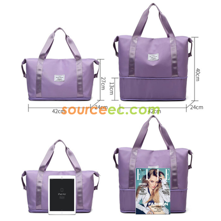 Customization Travel Foldable Waterproof Tote Bag Promotional Products