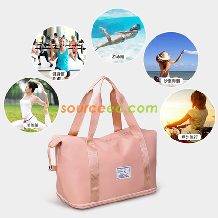 Customization Travel Foldable Waterproof Tote Bag Promotional Products