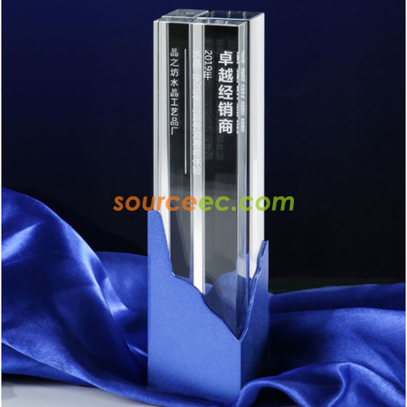 Customization Crystal Trophy Promotional Products