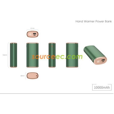 Customization Power Bank With Warmer Promotional Products