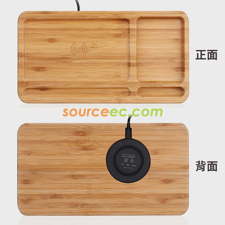 Customization Bamboo Wireless Charger Promotional Products