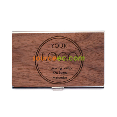 Customization Wooden Card Holder Promotional Products