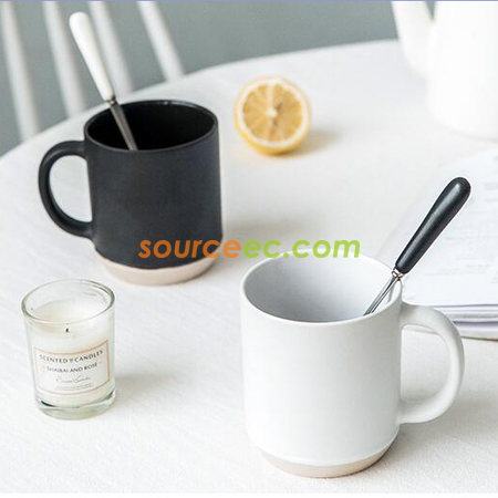 Customization 380ML Two-Color Ceramic Cup Promotional Products