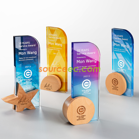 Customization Crystal Trophy Promotional Products