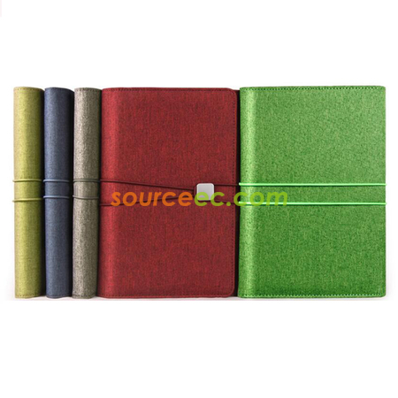 Customization Three-Fold Creative Rubber Band Business Notebook Promotional Products