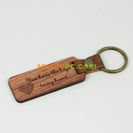 Customization Wooden Keychain Promotional Products