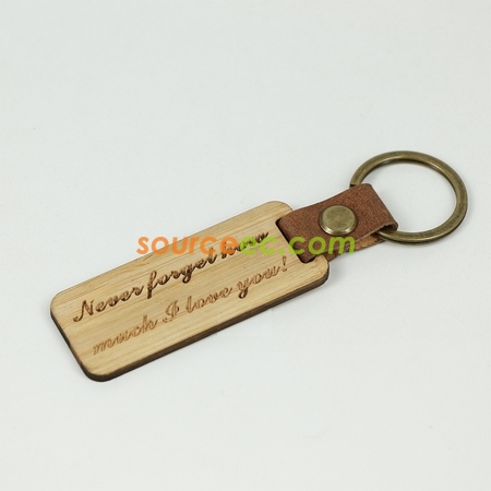 Customization Wooden Keychain Promotional Products