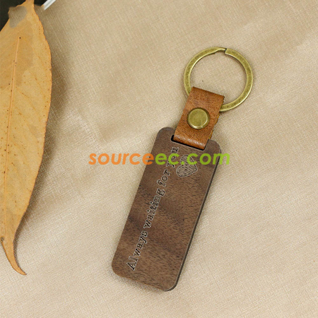 Customization Wooden Keychain Promotional Products