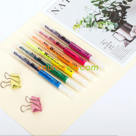Customization Erasable Double-Headed Highlighter 6-Color Set Promotional Products