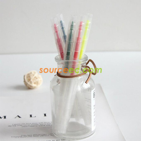 Customization Erasable Double-Headed Highlighter 5-Color Set Promotional Products
