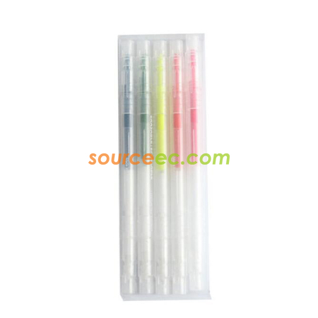 Customization Erasable Double-Headed Highlighter 5-Color Set Promotional Products