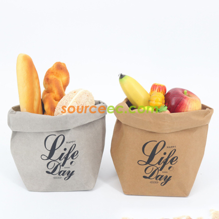Customization Kraft Paper Storage Bag Promotional Products
