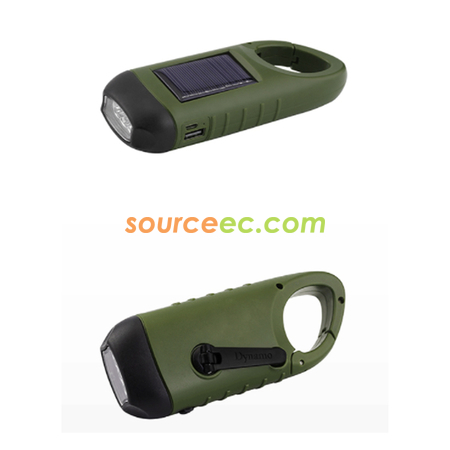 Customization Solar Flashlight Promotional Products