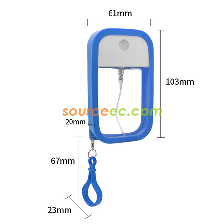 Customization Silicone Case with Spray Bottle Promotional Products