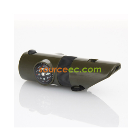 Customization 7 in 1 Compass Whistle Temperature Promotional Products