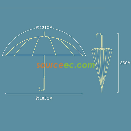 Customization Straight Umbrella Promotional Products