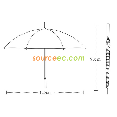 Customization Straight Umbrella Promotional Products