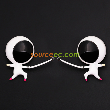 Customization Creative Fencing Keychain Promotional Products