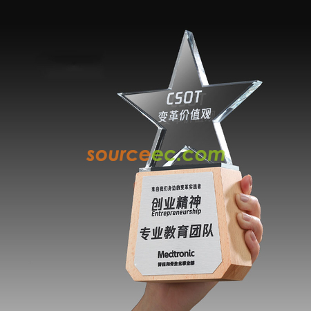 Customization Crystal Trophy Promotional Products