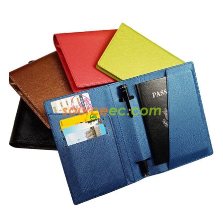 Customization PU Passport Holder Promotional Products