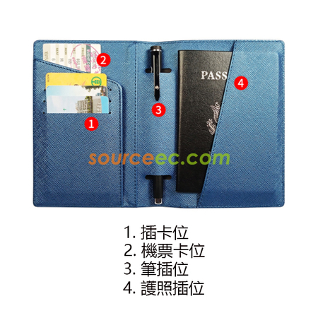 Customization PU Passport Holder Promotional Products