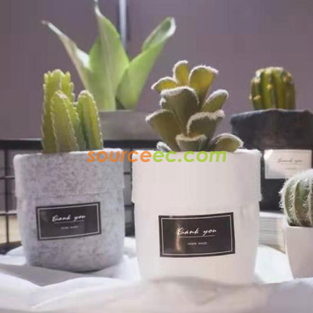 Customization Felt Flower Pot Promotional Products