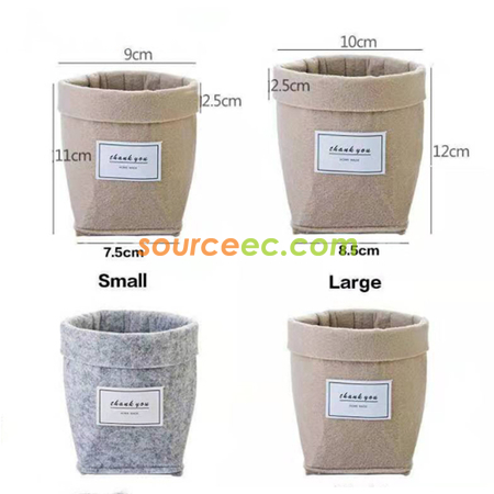 Customization Felt Flower Pot Promotional Products