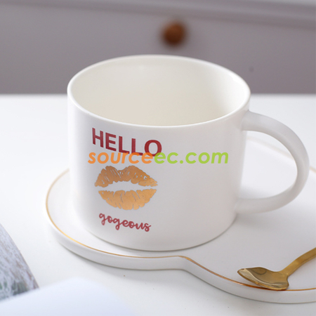 Customization Coffee Cup And Saucer Set Promotional Products
