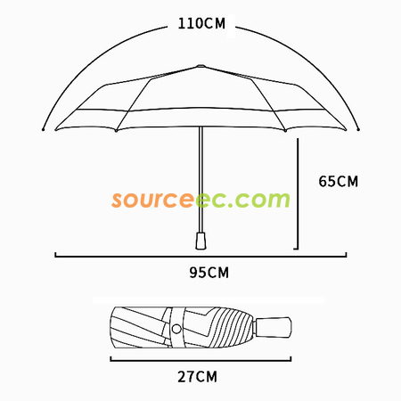 Customization Three-folding Umbrella Promotional Products