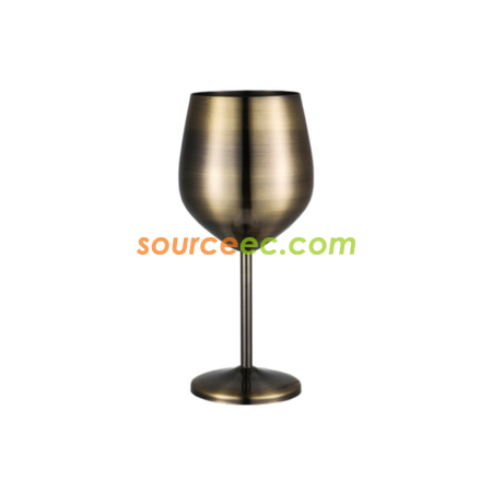 Customization Stainless Steel Wine Glass Promotional Products