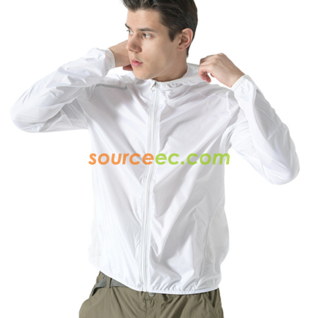 Customization Breathable Sun Protection Wind Jacket Promotional Products